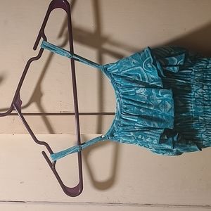 Turquoise Hinano Tahiti Maxi Dress